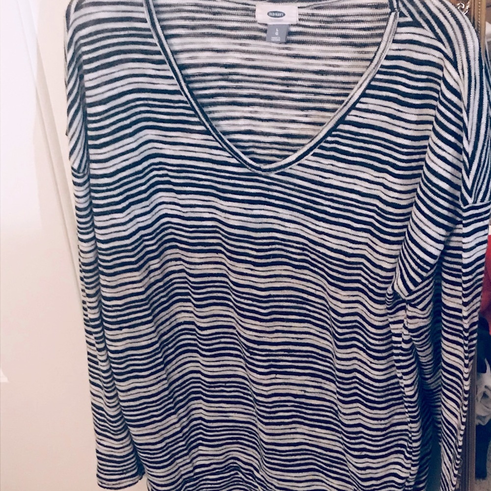 Relaxed long-sleeved shirt